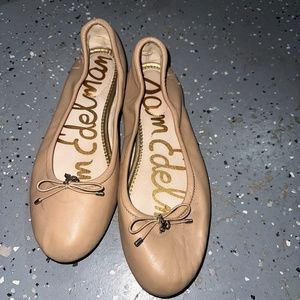 Sam Edelman Women's Felicia Ballet Flats, Classic Nude/Tan